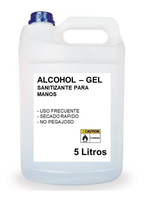 ALCOHOL EN GEL - 5 LITROS 