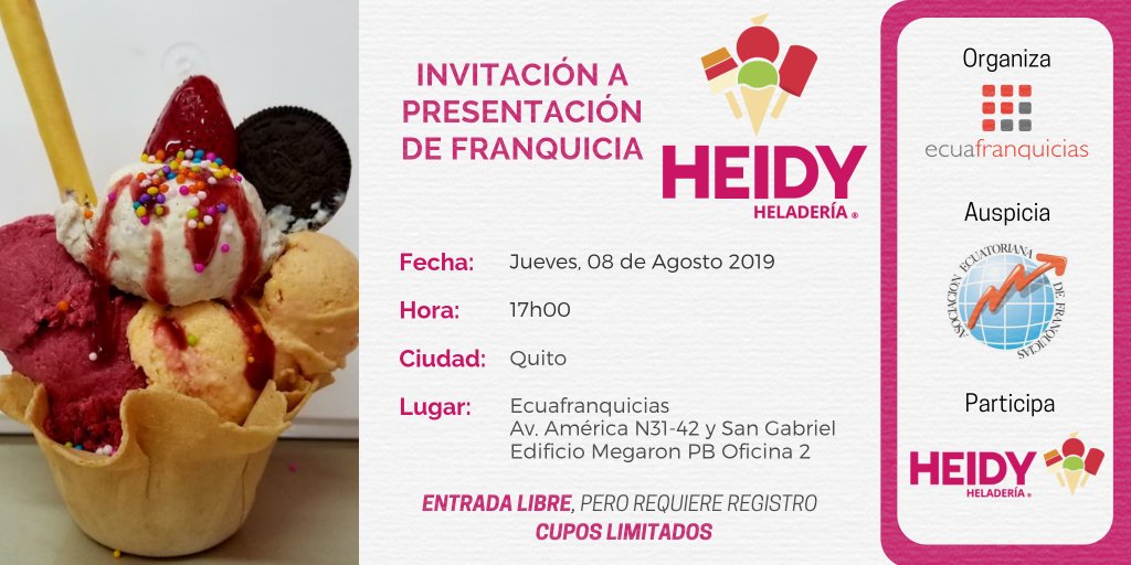 Presentación de Franquicia - Heidy Heladería
