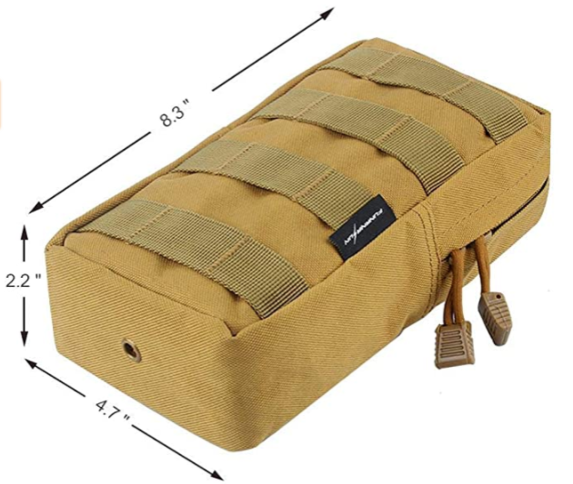 BOLSA MULTIUSOS SISTEMA MOLLE TAN