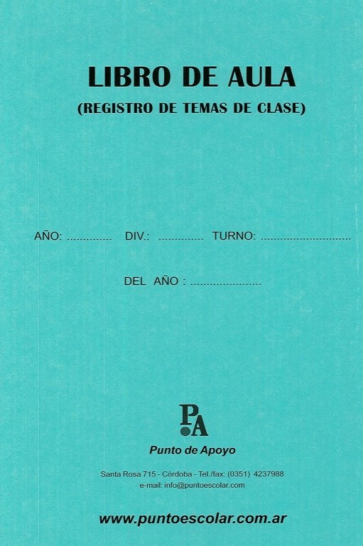 Libro de aula - Libro de temas de clase F.838 51F